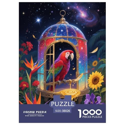 1000 Teile Papagei Puzzle Für Jugendliche Und Erwachsene Pädagogisches Spiel Papagei Käfig Pflanzen Puzzles Aus Karton Wohndekoration Geschenk Für Erwachsene 38x26cm/1000pcs 1000 Teile Papagei Puzzle Für Jugendliche Und Erwachsene Pädagogisches Spiel Papagei Käfig Pflanzen Puzzles Aus Karton Wohndekoration Geschenk Für Erwachsene 38x26cm/1000pcs von EMYXPAQM