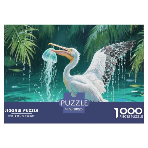 1000 Teile Pelikan Puzzle Für Erwachsene Und Kinder Pädagogisches Spiel Puzzles Aus Karton Wohndekoration Geschenkideen 38x26cm/1000pcs 1000 Teile Pelikan Puzzle Für Erwachsene Und Kinder Pädagogisches Spiel Puzzles Aus Karton Wohndekoration Geschenkideen 38x26cm/1000pcs von EMYXPAQM