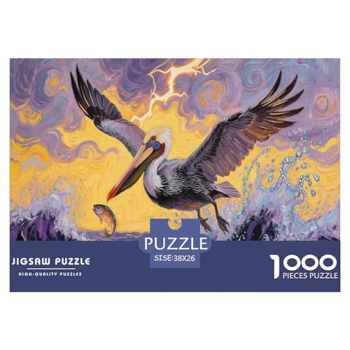 1000 Teile Pelikan Puzzle Für Erwachsene Und Kinder Pädagogisches Spiel Puzzles Aus Karton Wohndekoration Geschenkideen 38x26cm/1000pcs 1000 Teile Pelikan Puzzle Für Erwachsene Und Kinder Pädagogisches Spiel Puzzles Aus Karton Wohndekoration Geschenkideen 38x26cm/1000pcs von EMYXPAQM