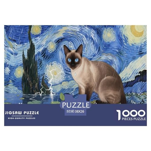 1000 Teile Perserkatze Puzzle Für Erwachsene Und Kinder Familien Spiel Puzzle Aus Karton Wohndekoration Unique Gift 38x26cm/1000pcs 1000 Teile Perserkatze Puzzle Für Erwachsene Und Kinder Familien Spiel Puzzle Aus Karton Wohndekoration Unique Gift 38x26cm/1000pcs von EMYXPAQM
