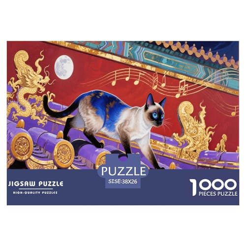 1000 Teile Perserkatze Puzzle Für Erwachsene Und Kinder Pädagogisches Spiel Puzzle Aus Karton Wohndekoration Geschenk Zu Weihnachten 38x26cm/1000pcs 1000 Teile Perserkatze Puzzle Für Erwachsene Und Kinder Pädagogisches Spiel Puzzle Aus Karton Wohndekoration Geschenk Zu Weihnachten 38x26cm/1000pcs von EMYXPAQM