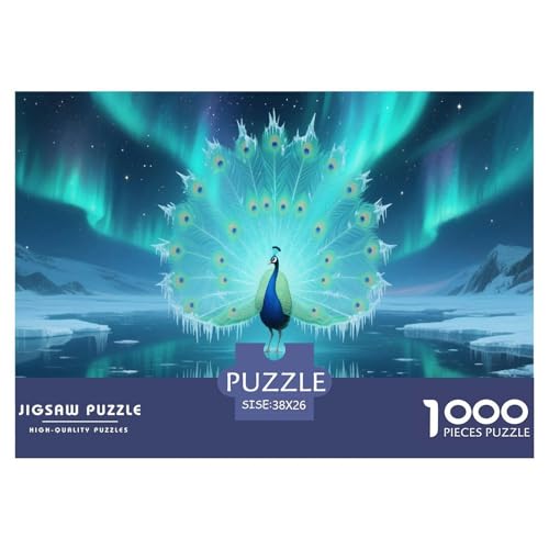 1000 Teile Pfau Puzzle Für Erwachsene Und Kinder Pädagogisches Spiel Puzzle Aus Karton Wohndekoration Geschenk Zu Weihnachten 38x26cm/1000pcs 1000 Teile Pfau Puzzle Für Erwachsene Und Kinder Pädagogisches Spiel Puzzle Aus Karton Wohndekoration Geschenk Zu Weihnachten 38x26cm/1000pcs von EMYXPAQM