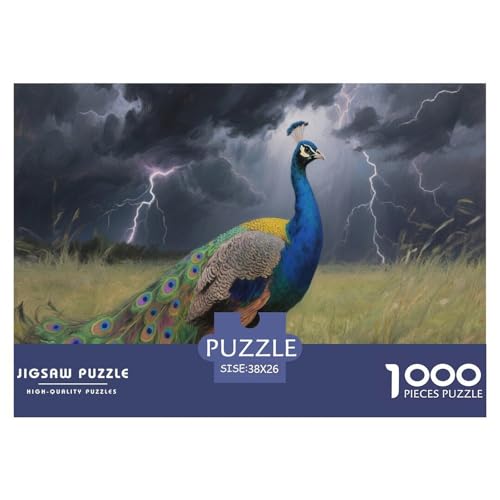 1000 Teile Pfau Puzzle Für Erwachsene Und Kinder Pädagogisches Spiel Puzzle Aus Karton Wohndekoration Geschenk Zum Geburtstag 38x26cm/1000pcs 1000 Teile Pfau Puzzle Für Erwachsene Und Kinder Pädagogisches Spiel Puzzle Aus Karton Wohndekoration Geschenk Zum Geburtstag 38x26cm/1000pcs von EMYXPAQM