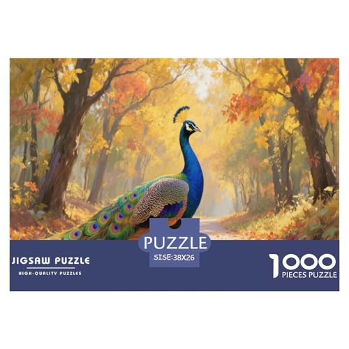 1000 Teile Pfau Puzzle Für Erwachsene Und Kinder Pädagogisches Spiel Puzzles Aus Karton Wohndekoration Unique Gift 38x26cm/1000pcs 1000 Teile Pfau Puzzle Für Erwachsene Und Kinder Pädagogisches Spiel Puzzles Aus Karton Wohndekoration Unique Gift 38x26cm/1000pcs von EMYXPAQM