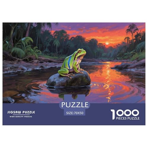 1000 Teile Pfeilgiftfrosch Puzzle Für Erwachsene Und Kinder Pädagogisches Spiel Puzzle Aus Karton Wohndekoration Einzigartiges Geschenk 70x50cm/1000pcs 1000 Teile Pfeilgiftfrosch Puzzle Für Erwachsene Und Kinder Pädagogisches Spiel Puzzle Aus Karton Wohndekoration Einzigartiges Geschenk 70x50cm/1000pcs von EMYXPAQM