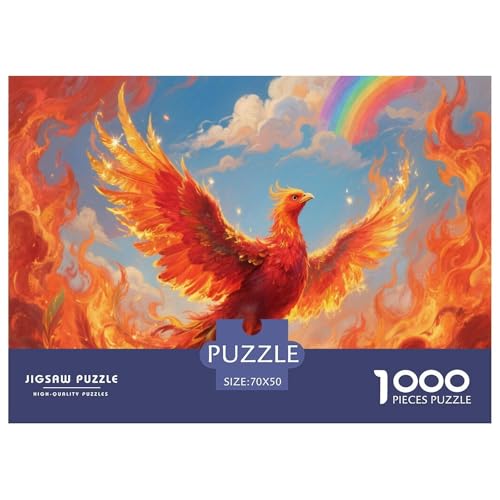 1000 Teile Phönix Puzzle Für Erwachsene Und Kinder Pädagogisches Spiel Puzzle Aus Karton Wohndekoration Geschenk Zum Geburtstag 70x50cm/1000pcs 1000 Teile Phönix Puzzle Für Erwachsene Und Kinder Pädagogisches Spiel Puzzle Aus Karton Wohndekoration Geschenk Zum Geburtstag 70x50cm/1000pcs von EMYXPAQM