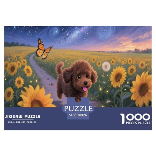 1000 Teile Pudel Puzzle Für Erwachsene Und Kinder Familien Spiel Puzzles Aus Karton Wohndekoration Unique Gift 38x26cm/1000pcs 1000 Teile Pudel Puzzle Für Erwachsene Und Kinder Familien Spiel Puzzles Aus Karton Wohndekoration Unique Gift 38x26cm/1000pcs von EMYXPAQM