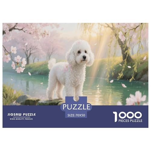 1000 Teile Pudel Puzzle Für Erwachsene Und Kinder Pädagogisches Spiel Puzzle Aus Karton Wohndekoration Geschenkideen 70x50cm/1000pcs 1000 Teile Pudel Puzzle Für Erwachsene Und Kinder Pädagogisches Spiel Puzzle Aus Karton Wohndekoration Geschenkideen 70x50cm/1000pcs von EMYXPAQM