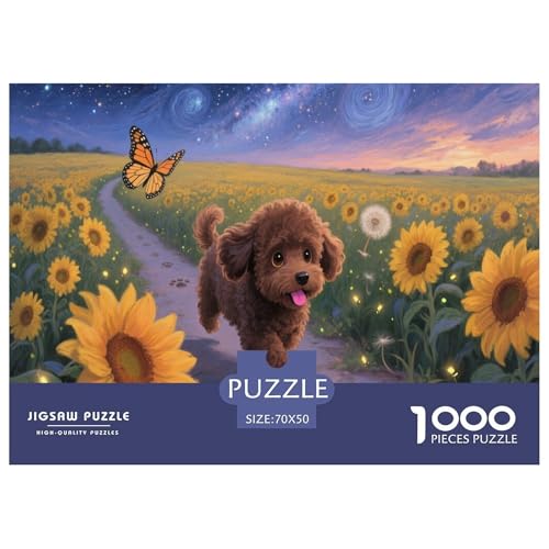 1000 Teile Pudel Puzzle Für Erwachsene Und Kinder Pädagogisches Spiel Puzzles Aus Karton Wohndekoration Einzigartiges Geschenk 70x50cm/1000pcs 1000 Teile Pudel Puzzle Für Erwachsene Und Kinder Pädagogisches Spiel Puzzles Aus Karton Wohndekoration Einzigartiges Geschenk 70x50cm/1000pcs von EMYXPAQM