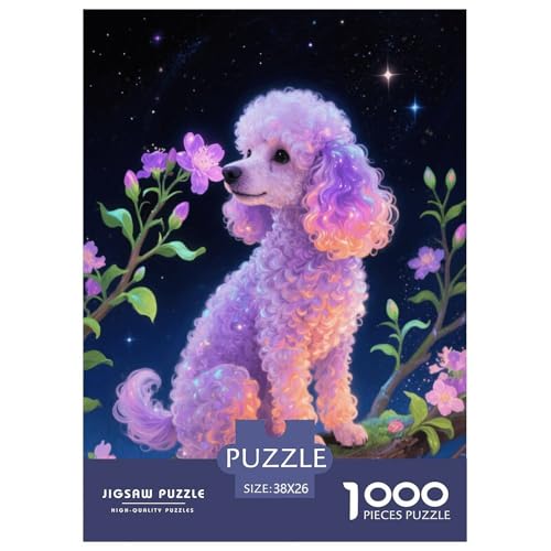1000 Teile Pudel Puzzle Für Jugendliche Und Erwachsene Entspannung Spiel Pudelblumen Puzzles Aus Karton Wohndekoration Geschenk Für Erwachsene 38x26cm/1000pcs 1000 Teile Pudel Puzzle Für Jugendliche Und Erwachsene Entspannung Spiel Pudelblumen Puzzles Aus Karton Wohndekoration Geschenk Für Erwachsene 38x26cm/1000pcs von EMYXPAQM