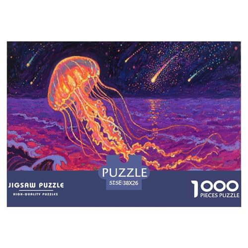 1000 Teile Qualle Puzzle Für Erwachsene Und Kinder Familien Spiel Puzzles Aus Karton Wohndekoration Geschenk Zum Geburtstag 38x26cm/1000pcs 1000 Teile Qualle Puzzle Für Erwachsene Und Kinder Familien Spiel Puzzles Aus Karton Wohndekoration Geschenk Zum Geburtstag 38x26cm/1000pcs von EMYXPAQM