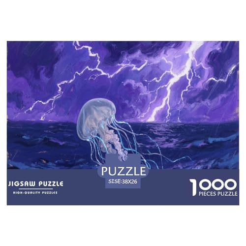1000 Teile Qualle Puzzle Für Erwachsene Und Kinder Pädagogisches Spiel Puzzles Aus Karton Wohndekoration Geschenk Für Kinder 38x26cm/1000pcs 1000 Teile Qualle Puzzle Für Erwachsene Und Kinder Pädagogisches Spiel Puzzles Aus Karton Wohndekoration Geschenk Für Kinder 38x26cm/1000pcs von EMYXPAQM