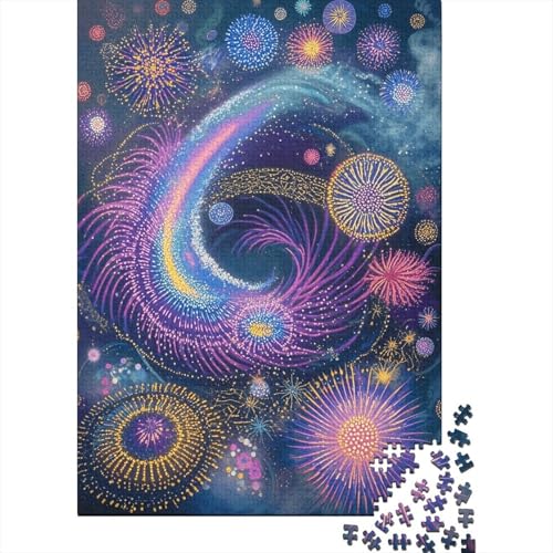 1000 Teile Radiolar Puzzle Für Erwachsene Und Kinder Holzpuzzle Familien Spiel Blumenradiolar Puzzles Wohndekoration Unique Gift 1000pcs (75x50cm) von EMYXPAQM