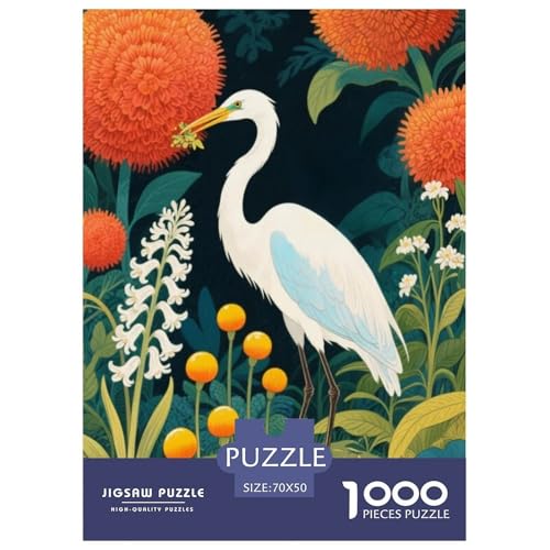 1000 Teile Reiher Puzzle Für Erwachsene Und Kinder Geschicklichkeitsspiel Reiher Blumen Pflanzen Puzzles Aus Karton Wohndekoration Geschenk Für Erwachsene 70x50cm/1000pcs 1000 Teile Reiher Puzzle Für Erwachsene Und Kinder Geschicklichkeitsspiel Reiher Blumen Pflanzen Puzzles Aus Karton Wohndekoration Geschenk Für Erwachsene 70x50cm/1000pcs von EMYXPAQM