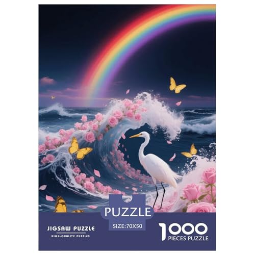 1000 Teile Reiher Puzzle Für Erwachsene Und Kinder Geschicklichkeitsspiel Reiher Wellen Puzzle Aus Karton Wohndekoration Einzigartiges Geschenk 70x50cm/1000pcs 1000 Teile Reiher Puzzle Für Erwachsene Und Kinder Geschicklichkeitsspiel Reiher Wellen Puzzle Aus Karton Wohndekoration Einzigartiges Geschenk 70x50cm/1000pcs von EMYXPAQM