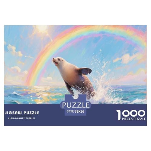 1000 Teile Robbe Puzzle Für Erwachsene Und Kinder Pädagogisches Spiel Puzzles Aus Karton Wohndekoration Geschenk Zu Weihnachten 38x26cm/1000pcs 1000 Teile Robbe Puzzle Für Erwachsene Und Kinder Pädagogisches Spiel Puzzles Aus Karton Wohndekoration Geschenk Zu Weihnachten 38x26cm/1000pcs von EMYXPAQM