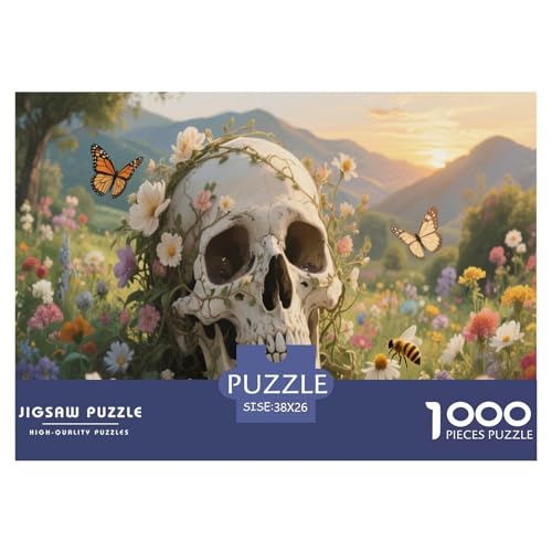 1000 Teile Schädel Puzzle Für Erwachsene Und Kinder Familien Spiel Puzzles Aus Karton Wohndekoration Einzigartiges Geschenk 38x26cm/1000pcs 1000 Teile Schädel Puzzle Für Erwachsene Und Kinder Familien Spiel Puzzles Aus Karton Wohndekoration Einzigartiges Geschenk 38x26cm/1000pcs von EMYXPAQM