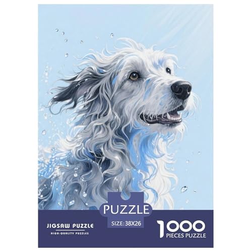 1000 Teile Schäferhund Puzzle Für Jugendliche Und Erwachsene Entspannung Spiel Zotteliger Bobtail Puzzle Aus Karton Wohndekoration Geschenk Für Erwachsene 38x26cm/1000pcs 1000 Teile Schäferhund Puzzle Für Jugendliche Und Erwachsene Entspannung Spiel Zotteliger Bobtail Puzzle Aus Karton Wohndekoration Geschenk Für Erwachsene 38x26cm/1000pcs von EMYXPAQM