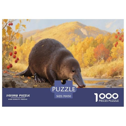 1000 Teile Schnabeltier Puzzle Für Erwachsene Und Kinder Familien Spiel Puzzles Aus Karton Wohndekoration Geschenk Für Kinder 70x50cm/1000pcs 1000 Teile Schnabeltier Puzzle Für Erwachsene Und Kinder Familien Spiel Puzzles Aus Karton Wohndekoration Geschenk Für Kinder 70x50cm/1000pcs von EMYXPAQM