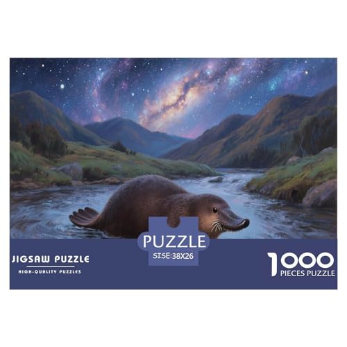 1000 Teile Schnabeltier Puzzle Für Erwachsene Und Kinder Pädagogisches Spiel Puzzle Aus Karton Wohndekoration Unique Gift 38x26cm/1000pcs 1000 Teile Schnabeltier Puzzle Für Erwachsene Und Kinder Pädagogisches Spiel Puzzle Aus Karton Wohndekoration Unique Gift 38x26cm/1000pcs von EMYXPAQM