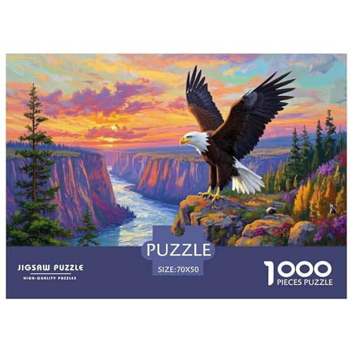 1000 Teile Seeadler Puzzle Für Erwachsene Und Kinder Geduldspiel Puzzles Aus Karton Wohndekoration Geschenkideen 70x50cm/1000pcs 1000 Teile Seeadler Puzzle Für Erwachsene Und Kinder Geduldspiel Puzzles Aus Karton Wohndekoration Geschenkideen 70x50cm/1000pcs von EMYXPAQM