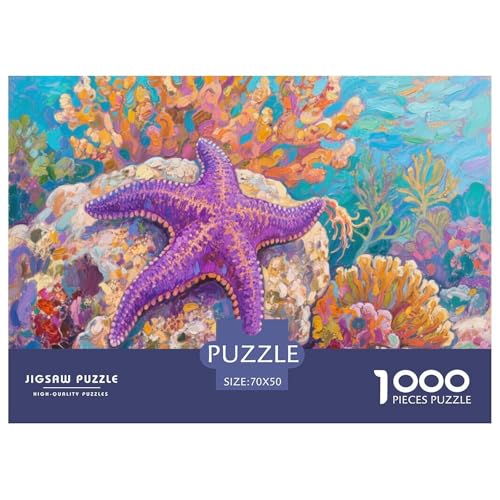 1000 Teile Seestern Puzzle Für Erwachsene Und Kinder Geduldspiel Puzzles Aus Karton Wohndekoration Geschenk Für Kinder 70x50cm/1000pcs 1000 Teile Seestern Puzzle Für Erwachsene Und Kinder Geduldspiel Puzzles Aus Karton Wohndekoration Geschenk Für Kinder 70x50cm/1000pcs von EMYXPAQM