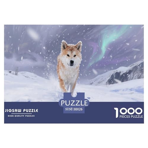 1000 Teile Shiba Inu Puzzle Für Erwachsene Und Kinder Geduldspiel Puzzles Aus Karton Wohndekoration Geschenk Zu Weihnachten 38x26cm/1000pcs 1000 Teile Shiba Inu Puzzle Für Erwachsene Und Kinder Geduldspiel Puzzles Aus Karton Wohndekoration Geschenk Zu Weihnachten 38x26cm/1000pcs von EMYXPAQM