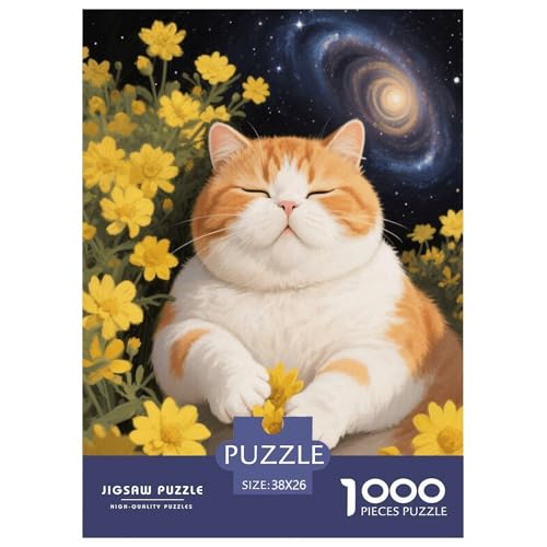 1000 Teile Shorthair Katze Puzzle Für Erwachsene Und Kinder Geschicklichkeitsspiel Kurzhaar Blumen Nebel Puzzles Aus Karton Wohndekoration Geschenkideen 38x26cm/1000pcs 1000 Teile Shorthair Katze Puzzle Für Erwachsene Und Kinder Geschicklichkeitsspiel Kurzhaar Blumen Nebel Puzzles Aus Karton Wohndekoration Geschenkideen 38x26cm/1000pcs von EMYXPAQM
