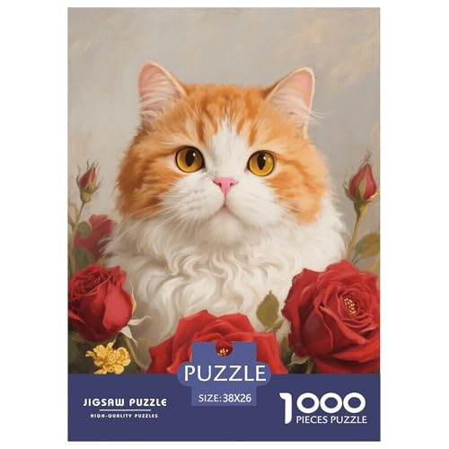 1000 Teile Shorthair Katze Puzzle Für Jugendliche Und Erwachsene Pädagogisches Spiel Kurzhaar Rose Puzzles Aus Karton Wohndekoration Geschenk Zum Geburtstag 38x26cm/1000pcs 1000 Teile Shorthair Katze Puzzle Für Jugendliche Und Erwachsene Pädagogisches Spiel Kurzhaar Rose Puzzles Aus Karton Wohndekoration Geschenk Zum Geburtstag 38x26cm/1000pcs von EMYXPAQM