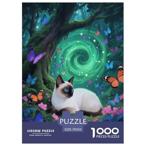 1000 Teile Siam Puzzle Für Erwachsene Und Kinder Geschicklichkeitsspiel Siam Wirbel Dschungel Puzzle Aus Karton Wohndekoration Unique Gift 70x50cm/1000pcs 1000 Teile Siam Puzzle Für Erwachsene Und Kinder Geschicklichkeitsspiel Siam Wirbel Dschungel Puzzle Aus Karton Wohndekoration Unique Gift 70x50cm/1000pcs von EMYXPAQM