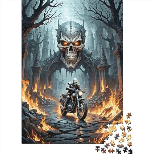 1000 Teile Skelett Puzzle Für Erwachsene Und Kinder Holzpuzzle Puzzlespiel Kreativspiel Skelettritter Puzzles Wohndekoration Einzigartiges Geschenk 1000pcs (75x50cm) von EMYXPAQM