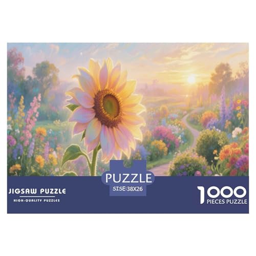 1000 Teile Sonnenblume Puzzle Für Erwachsene Und Kinder Familien Spiel Puzzles Aus Karton Wohndekoration Geschenk Für Kinder 38x26cm/1000pcs 1000 Teile Sonnenblume Puzzle Für Erwachsene Und Kinder Familien Spiel Puzzles Aus Karton Wohndekoration Geschenk Für Kinder 38x26cm/1000pcs von EMYXPAQM