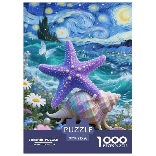 1000 Teile StarFisch Puzzle Für Erwachsene Und Kinder Geschicklichkeitsspiel Seestern Muschel Puzzles Aus Karton Wohndekoration Geschenk Zum Geburtstag 38x26cm/1000pcs 1000 Teile StarFisch Puzzle Für Erwachsene Und Kinder Geschicklichkeitsspiel Seestern Muschel Puzzles Aus Karton Wohndekoration Geschenk Zum Geburtstag 38x26cm/1000pcs von EMYXPAQM