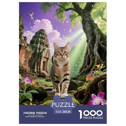 1000 Teile Tonkanese Puzzle Für Jugendliche Und Erwachsene Entspannung Spiel Katze Antiker Tempel Puzzle Aus Karton Wohndekoration Geschenk Für Erwachsene 38x26cm/1000pcs 1000 Teile Tonkanese Puzzle Für Jugendliche Und Erwachsene Entspannung Spiel Katze Antiker Tempel Puzzle Aus Karton Wohndekoration Geschenk Für Erwachsene 38x26cm/1000pcs von EMYXPAQM