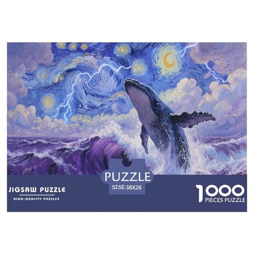 1000 Teile Wal Puzzle Für Erwachsene Und Kinder Pädagogisches Spiel Puzzles Aus Karton Wohndekoration Geschenkideen 38x26cm/1000pcs 1000 Teile Wal Puzzle Für Erwachsene Und Kinder Pädagogisches Spiel Puzzles Aus Karton Wohndekoration Geschenkideen 38x26cm/1000pcs von EMYXPAQM