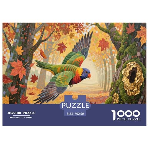 1000 Teile Wellensittich Puzzle Für Erwachsene Und Kinder Geduldspiel Puzzles Aus Karton Wohndekoration Unique Gift 70x50cm/1000pcs 1000 Teile Wellensittich Puzzle Für Erwachsene Und Kinder Geduldspiel Puzzles Aus Karton Wohndekoration Unique Gift 70x50cm/1000pcs von EMYXPAQM