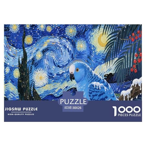 1000 Teile Wellensittich Puzzle Für Erwachsene Und Kinder Pädagogisches Spiel Puzzle Aus Karton Wohndekoration Einzigartiges Geschenk 38x26cm/1000pcs 1000 Teile Wellensittich Puzzle Für Erwachsene Und Kinder Pädagogisches Spiel Puzzle Aus Karton Wohndekoration Einzigartiges Geschenk 38x26cm/1000pcs von EMYXPAQM