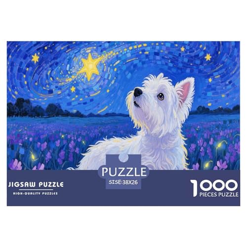 1000 Teile Westie Puzzle Für Erwachsene Und Kinder Pädagogisches Spiel Puzzle Aus Karton Wohndekoration Geschenk Für Kinder 38x26cm/1000pcs 1000 Teile Westie Puzzle Für Erwachsene Und Kinder Pädagogisches Spiel Puzzle Aus Karton Wohndekoration Geschenk Für Kinder 38x26cm/1000pcs von EMYXPAQM