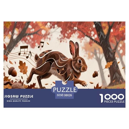 1000 Teile Zwergkaninchen Puzzle Für Erwachsene Und Kinder Familien Spiel Puzzles Aus Karton Wohndekoration Unique Gift 38x26cm/1000pcs 1000 Teile Zwergkaninchen Puzzle Für Erwachsene Und Kinder Familien Spiel Puzzles Aus Karton Wohndekoration Unique Gift 38x26cm/1000pcs von EMYXPAQM