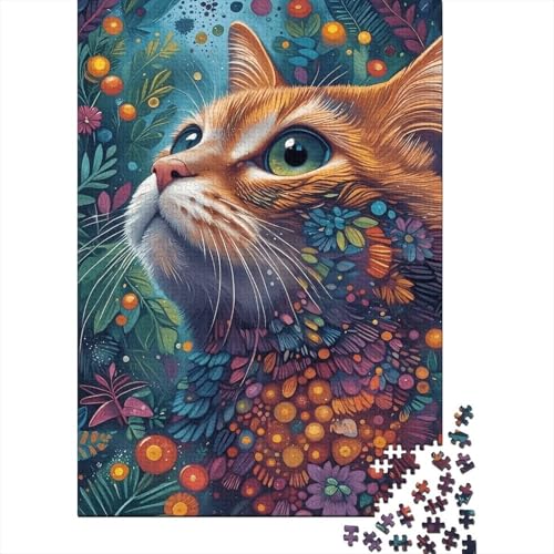 Britisch Kurzhaar Grünes Laub Puzzle 1000 Teile Holzspielzeug, Jugendliche & Erwachsene, Klassische Puzzles, Lernspiel, Moderne Wohnkultur, Einzigartiges Geschenk 1000pcs (75x50cm) von EMYXPAQM
