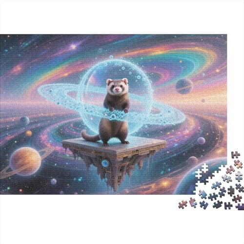 Puzzle 1000 Teile Britisch Kurzhaar-Meerschweinchen interstellar Holzspielzeug, Erwachsene & Kinder, Klassische Puzzles, Impossible Geschicklichkeitsspiel, Wohnkultur, Geschenk 1000pcs (75x50cm) von EMYXPAQM