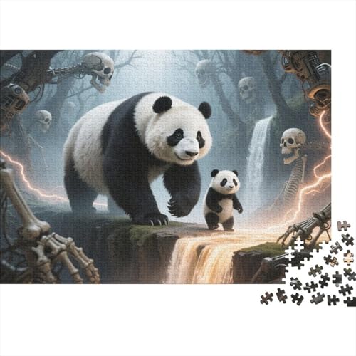 Puzzle 1000 Teile Pandamutter und Junges mit Skeletten Holzspielzeug, Erwachsene & Kinder, Klassische Puzzles, Impossible Geschicklichkeitsspiel, Wohnkultur, Einzigartiges Geschenk 1000pcs (75x50cm) Puzzle 1000 Teile Pandamutter und Junges mit Skeletten Holzspielzeug, Erwachsene & Kinder, Klassische Puzzles, Impossible Geschicklichkeitsspiel, Wohnkultur, Einzigartiges Geschenk 1000pcs (75x50cm) von EMYXPAQM