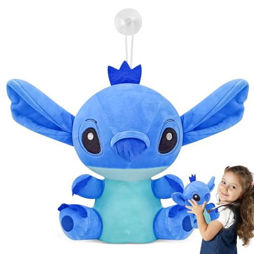 ENAIAH Stitch Kuscheltier, S-titch Plüschpuppe Plüsch Stitch Sachen Soft Kuscheltiere Toys Plüschfigur, ab 1 Jahr Empfohlen Geeignet als Kinder Geschenk und als Dekoration(Blauer) von ENAIAH