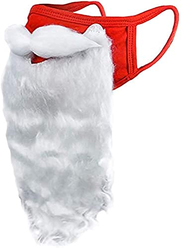 Encased Gesichtsmaske Lustiges Barturlaub Weihnachtsmann Kostüm für Erwachsene für Weihnachten 2020/2021 (Einheitsgröße) von ENCASED