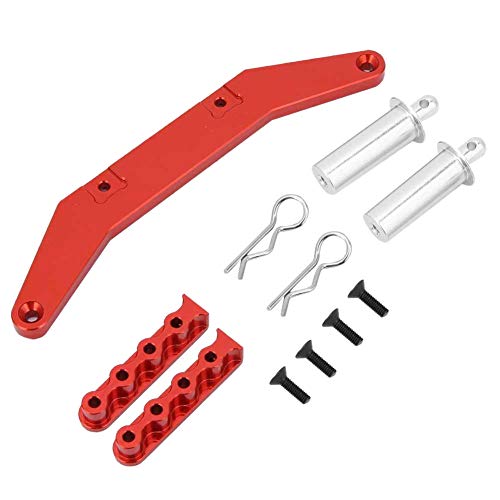 ENERRGECKO Aluminium Legierung Heck Schale KöRper Halterung Halter Fit für Slash 2Wd Rc Auto Rot von ENERRGECKO