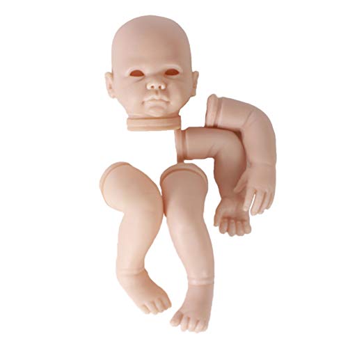 ENERRGECKO Lebensechtes Neugeborenes Unvollendete Puppenteile DIY Blank Doll Kit von ENERRGECKO