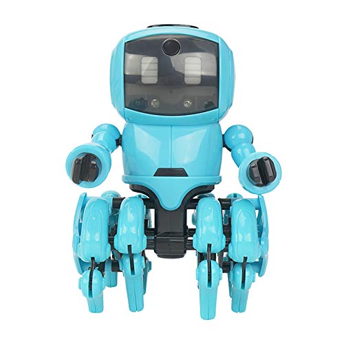 ENERRGECKO Robot Spielzug für Kinder, DIY Smart Robot Kinder Geschenk, Gesten Erkennung, Verfolgung und Hindernis Vermeidungs von ENERRGECKO