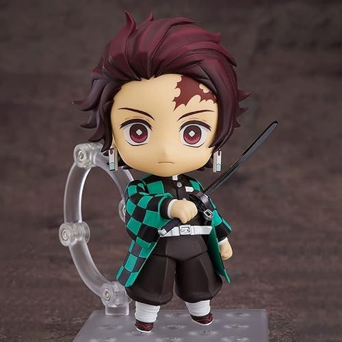 ENFILY Demon Sayer Figur Q Version Mini Fiscal Roy d AC Chion Figuren Chan GEA Be FA FA Se Figur S Tachie Tanjiro Nezuko Sentsu Inosuke Giyu Shinjuro Figur und ys Powder c Chion (Tanjiro Kamado) von ENFILY