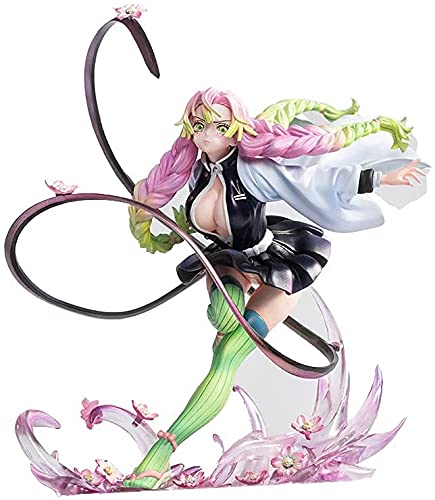 ENFILY Demon Slayer Actionfigur Kanroji Mitsuri,Anime Figur Spielzeug,Sammelfiguren Puppenspielzeug,Dekoration Spielzeug Geburtstagsgeschenk,28cm von ENFILY