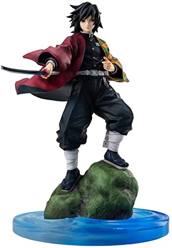 ENFILY Demon Slayer Actionfiguren, 23 cm Tomioka Giyuu Anime-Spielzeugstatue, PVC-Sammlungsmodell, klassisches Souvenir-Spielzeug ENFILY Demon Slayer Actionfiguren, 23 cm Tomioka Giyuu Anime-Spielzeugstatue, PVC-Sammlungsmodell, klassisches Souvenir-Spielzeug von ENFILY